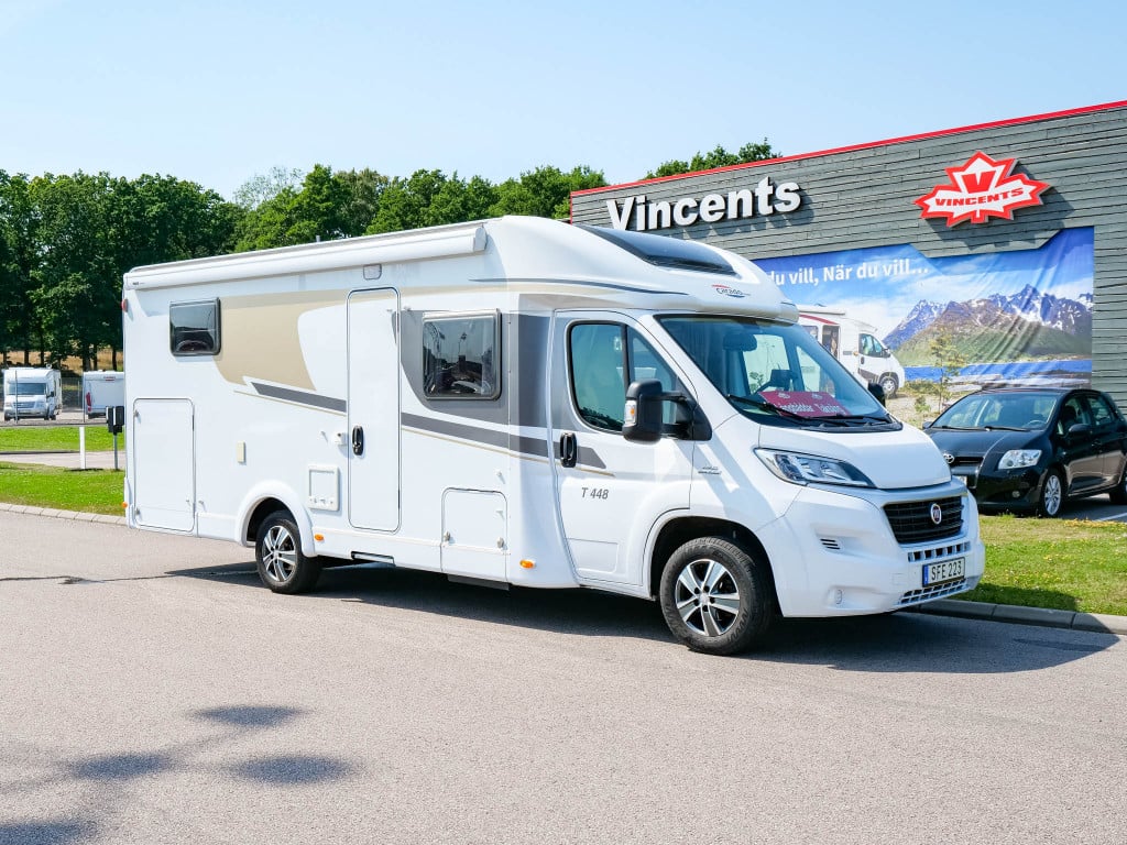 Carado-T 448 *Långbädd *Taksäng *3500kg-(2015)-1522589