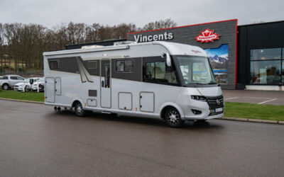 Sålda husbilar och husvagnar 24 Frankia-PLATIN *Långbädd *Hydr. stödben *AC bodel-(2018)-2221035