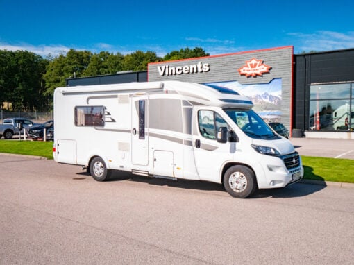 Hymer-T 668 SL *Långbäddar *Toa bak *Solcell-(2015)-2454516