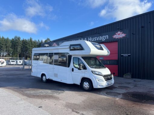 Hobby-SIESTA A 70 GM DE LUXE *Tvärbädd *6 bältade platse-(2018)