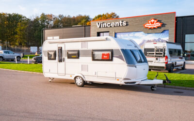 Sålda husbilar och husvagnar 24 Hobby-495 UL DE LUXE *Långbäddar *Mover-(2021)