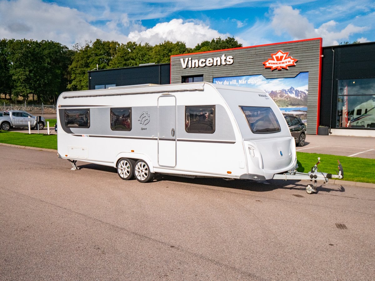 Knaus-650 UDF *Barnkammare *ALDE *Lufttält-(2015)