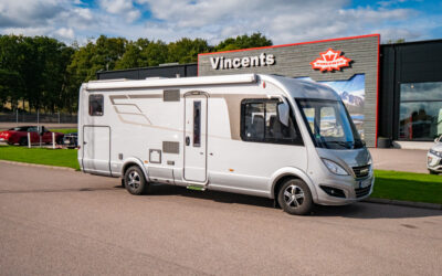 Hymer-B 704 SL *Hydrauliska stödben *Automat *Långbäddar-(2019)-2476091