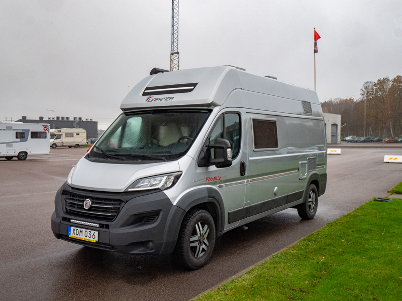Motorhome Dreamer Family Van Occasion Fiat Ducato Vente Camion AmÃ