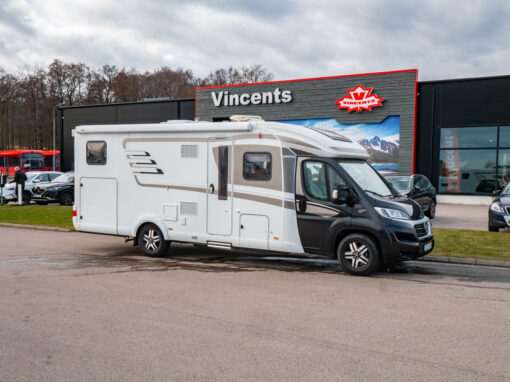 Hymer-T 704 SL *Hydrauliska stödben *Långbäddar-(2017)