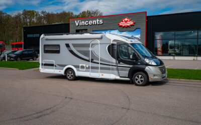 Sålda husbilar och husvagnar 14 Dethleffs-Black Magic Edition *Kamkedja *Långbäddar *Automat-(2012)