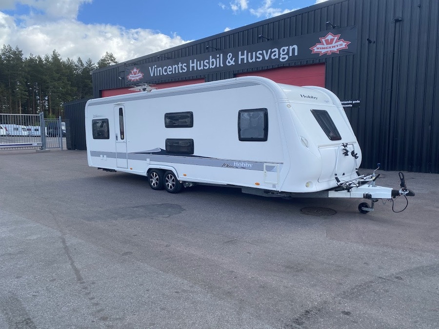 Hobby-720 UKFE PRESTIGE *2-våningssäng *Mover *Förtält-(2013)-2691711