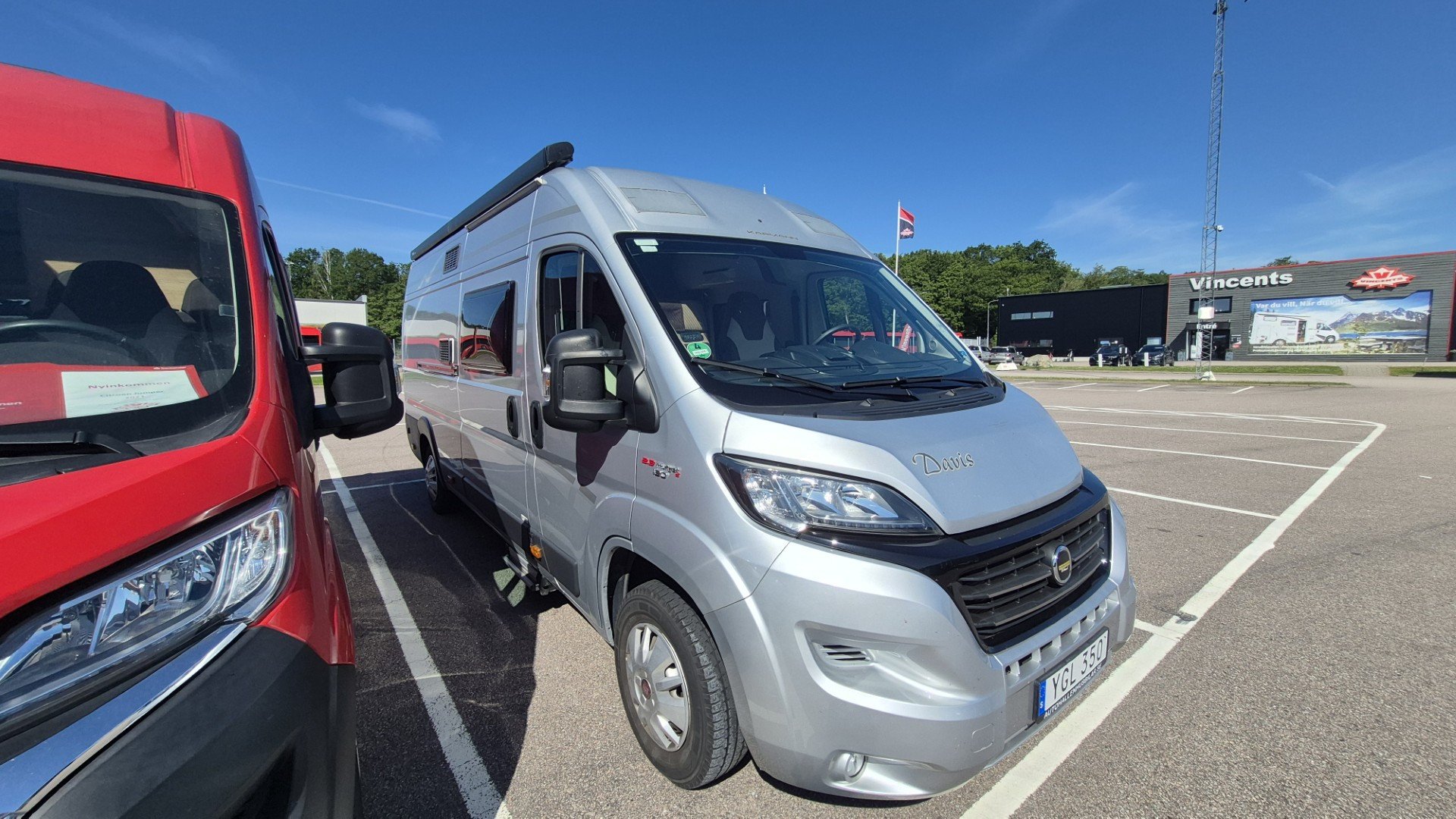 Karmann-DAVIS 620 *3500kg *En ägare *Solcell-(2017)-2779827
