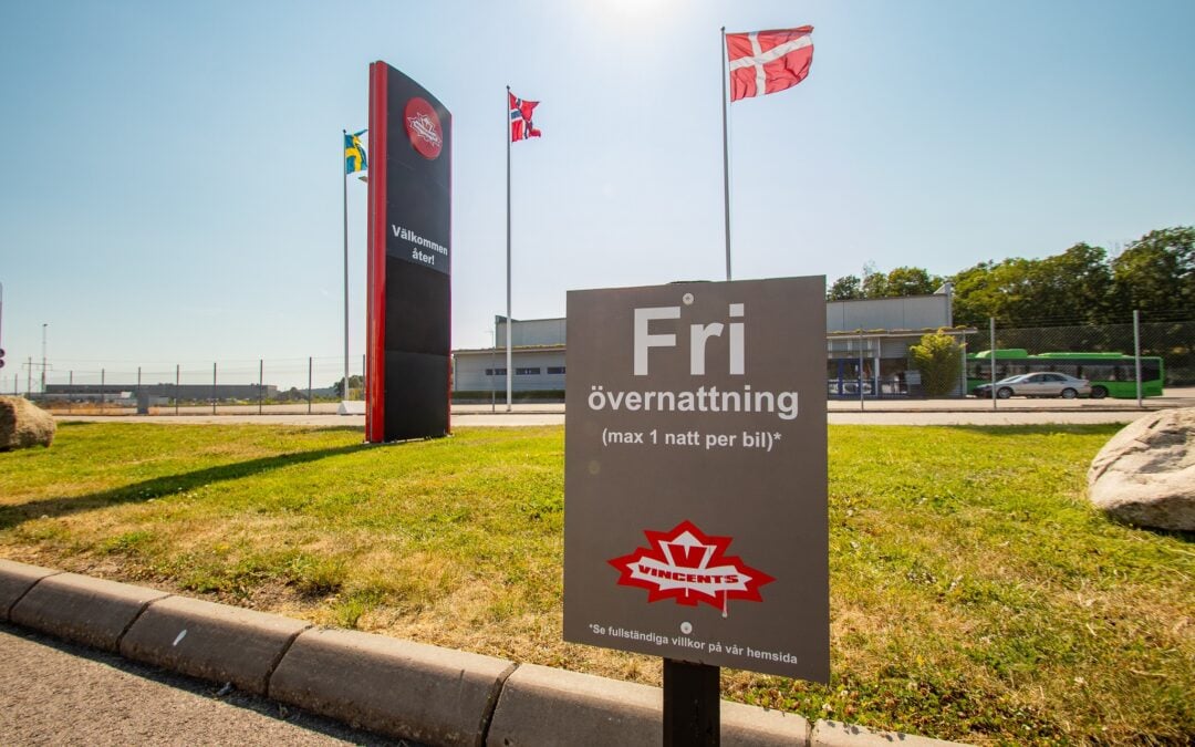 Ställplatser och parkering i Varberg