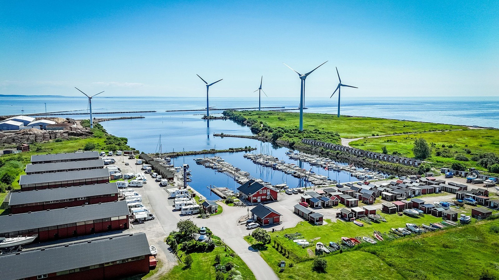 Ställplatser i Falkenberg