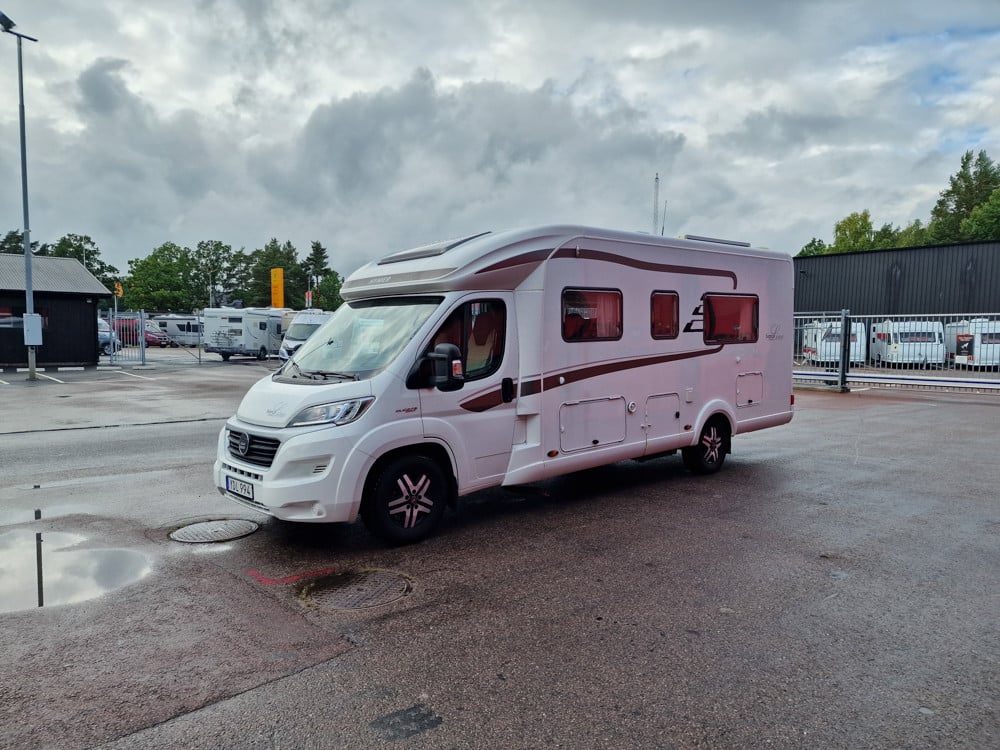 Hymer-T 668 CL BIANCOLINE *Hydrauliska stödben *Automat-(2015)-2896646
