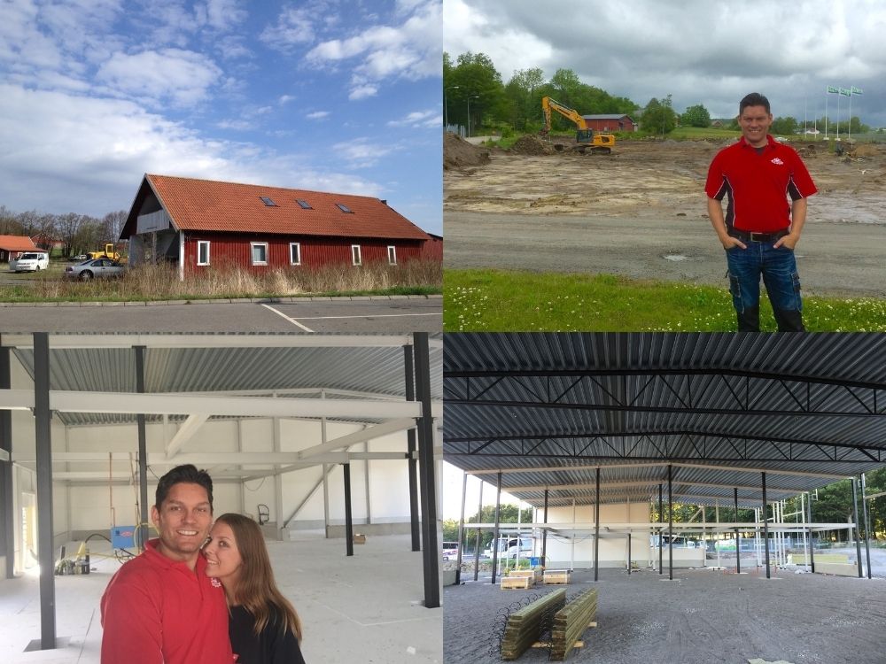 Vincents anläggning före