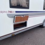 Adria-ALPINA 743 UK *Barnkammare *Alde-(2010)