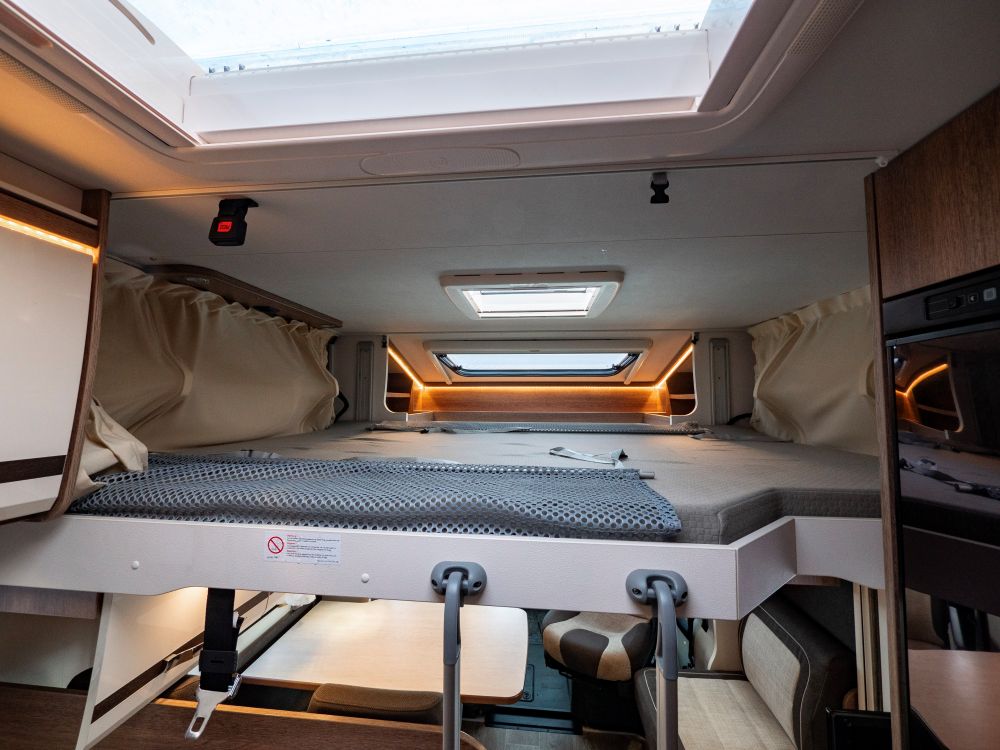 Dethleffs-TREND T 7057 *Långbäddar *Solcell-(2016)