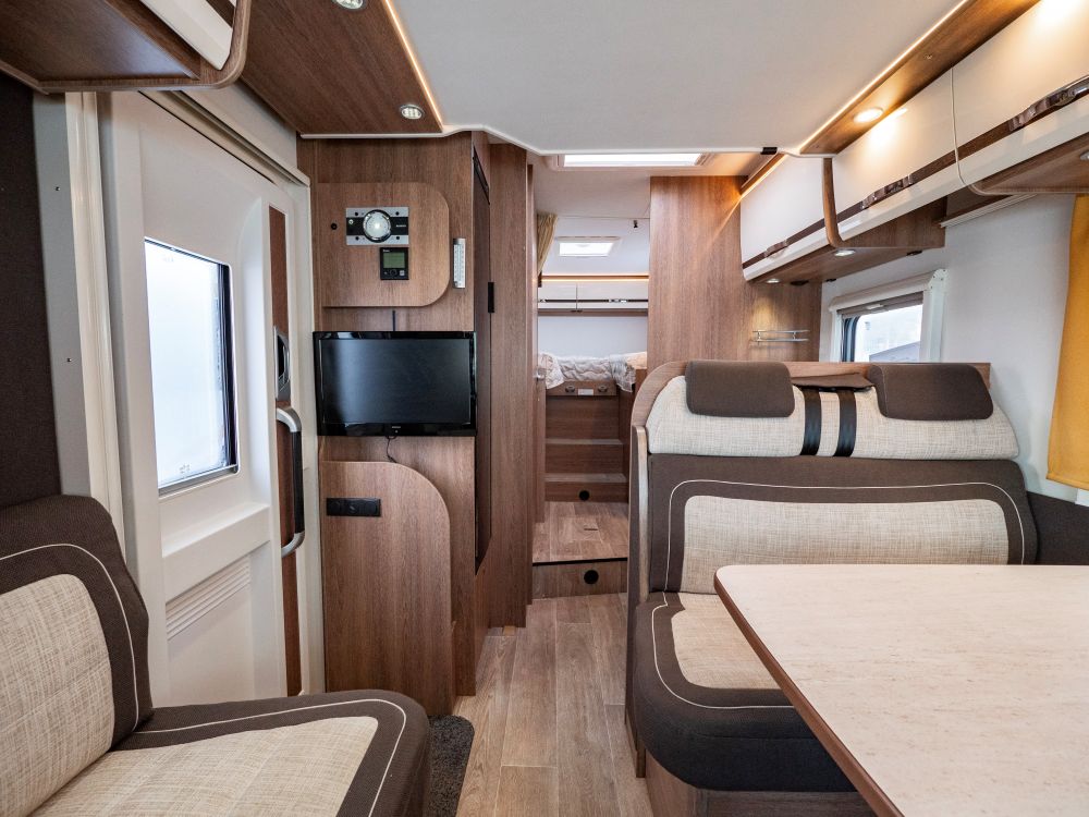 Dethleffs-TREND T 7057 *Långbäddar *Solcell-(2016)