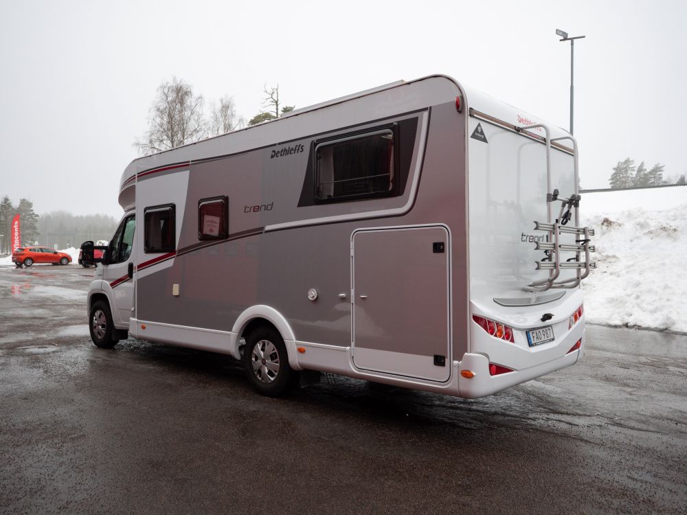 Dethleffs-TREND T 7057 *Långbäddar *Solcell-(2016)
