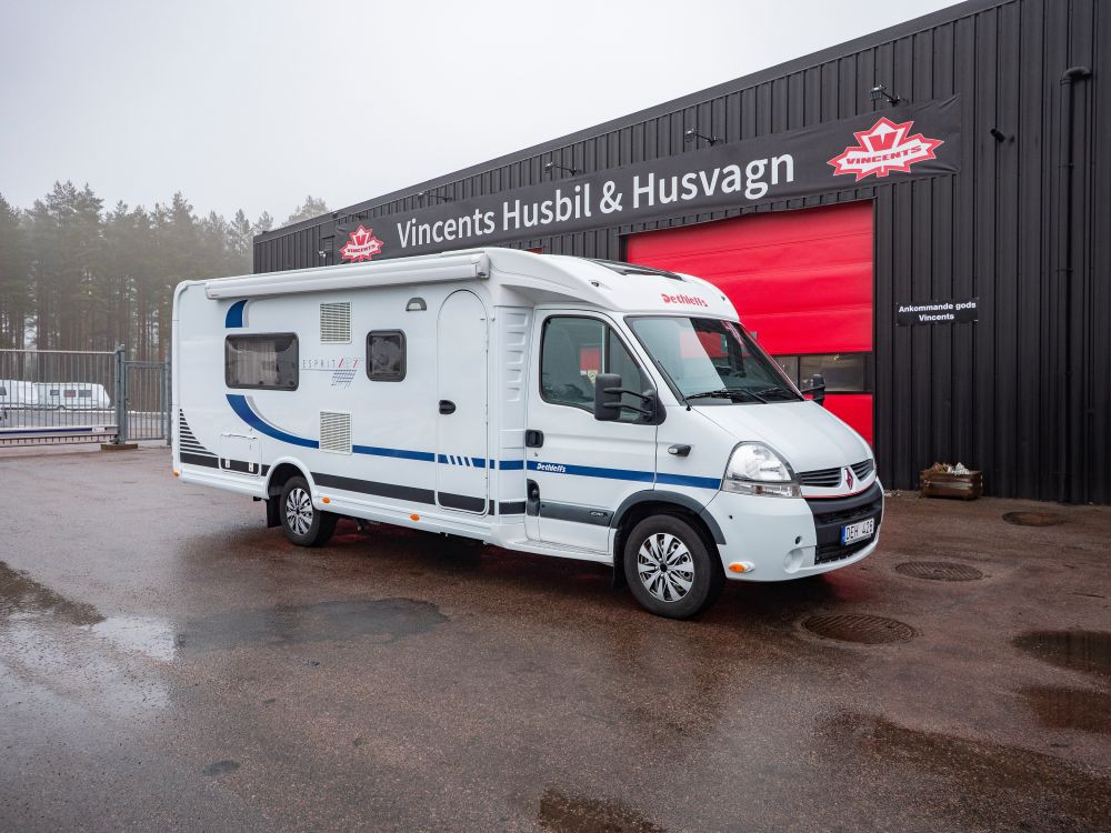 Dethleffs-RT 7014 *Långbäddar *Toa bak-(2009)-3066178