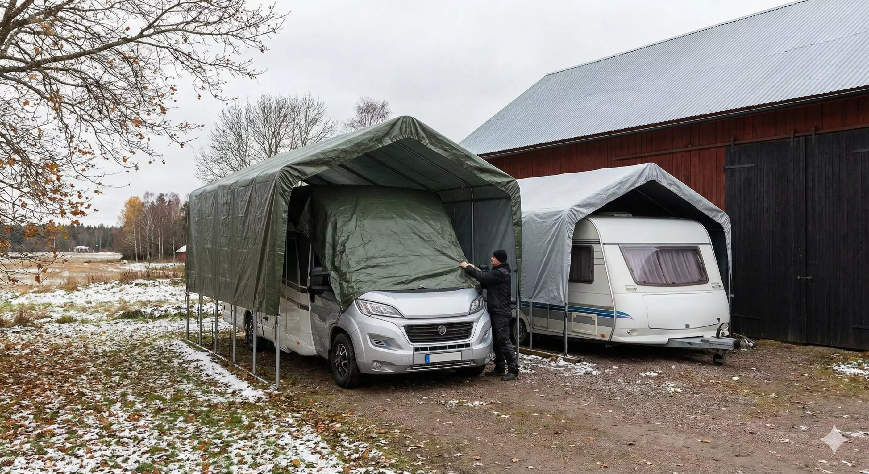Ställ av din husbil eller husvagn