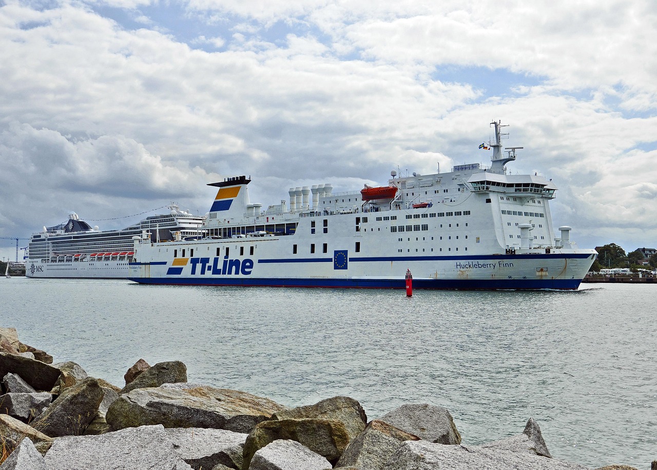 Trelleborg till rostock med husbil