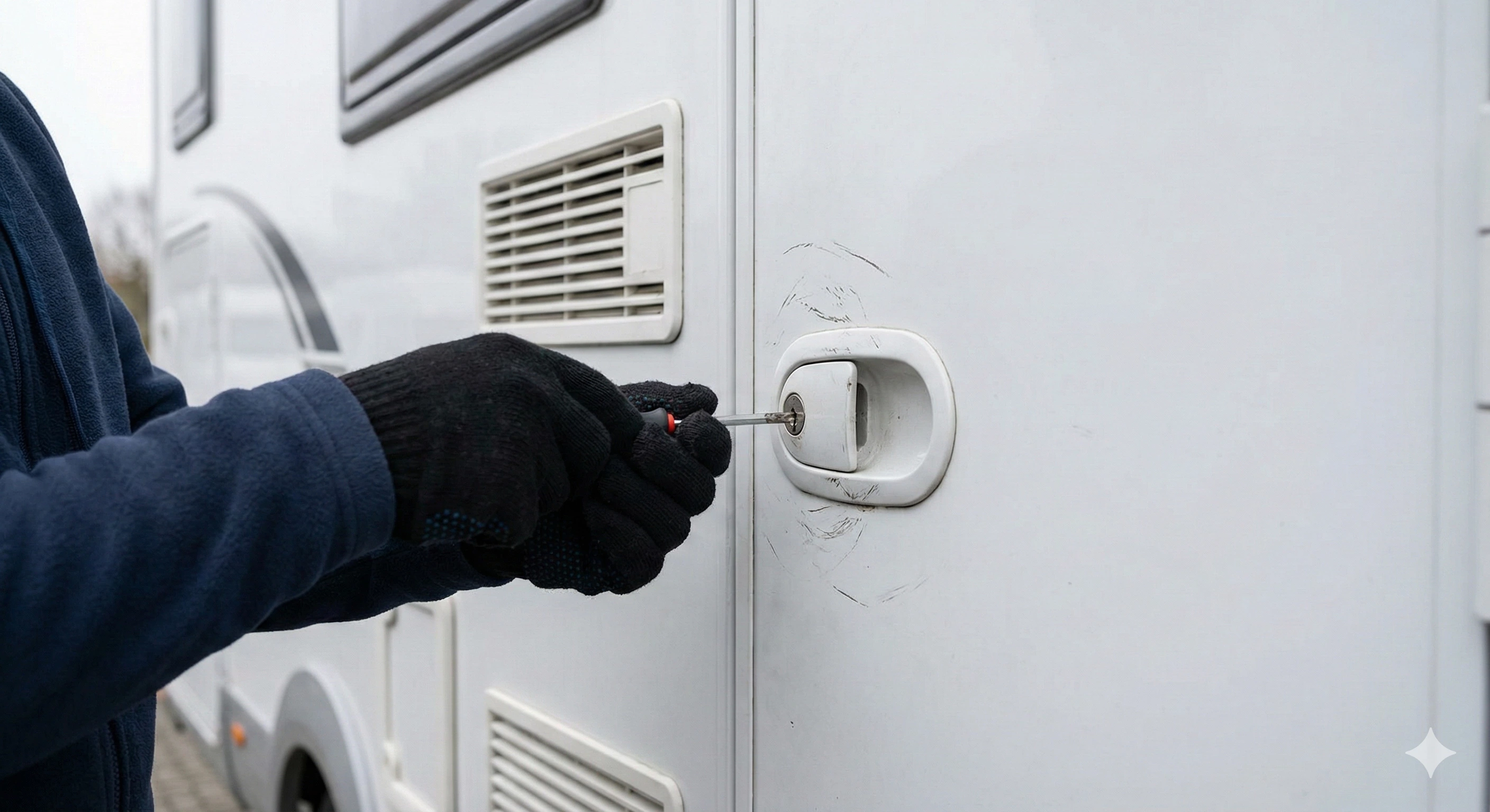 Undvik att få inbrott i din husbil eller husvagn på resan