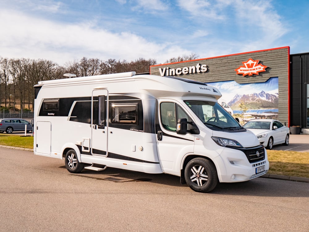 Hobby-Optima Premium T 75 HGE *AC bodel *Långbäddar-(2020)