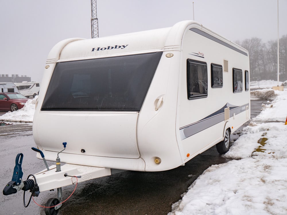 Hobby-560 WLU PRESTIGE *Långbäddar *Förtält-(2012)-3066635