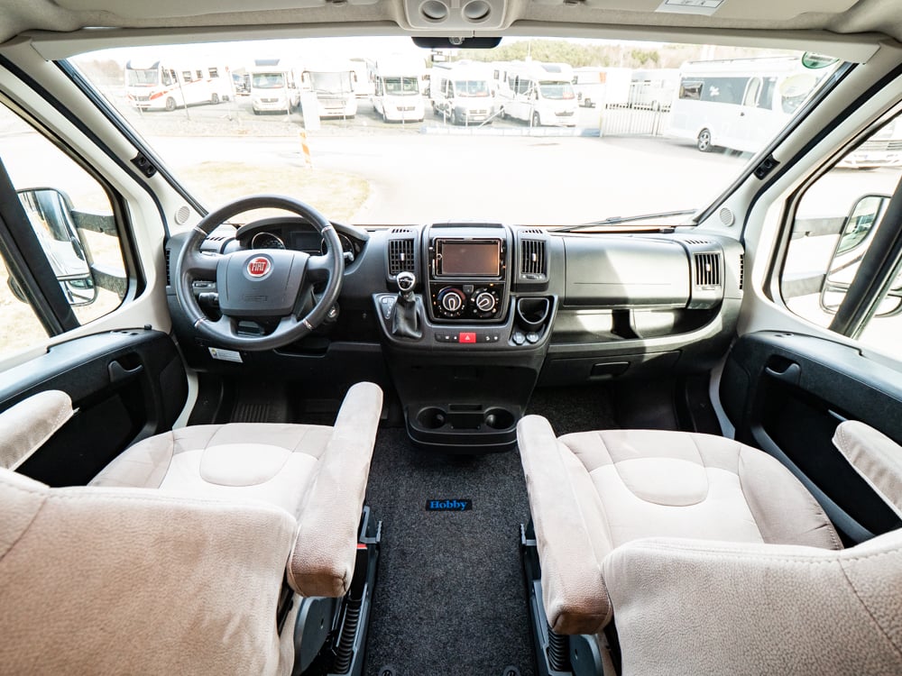 Hobby-Optima Premium T 75 HGE *AC bodel *Långbäddar-(2020)