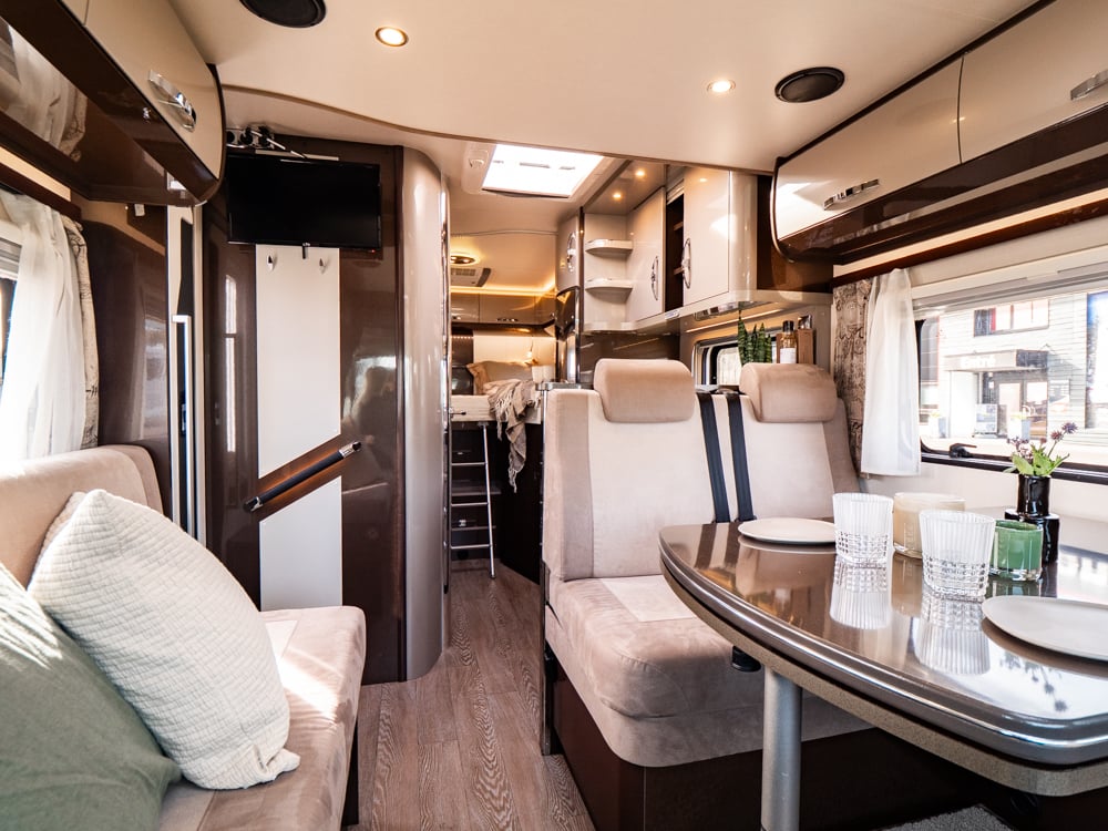 Hobby-Optima Premium T 75 HGE *AC bodel *Långbäddar-(2020)