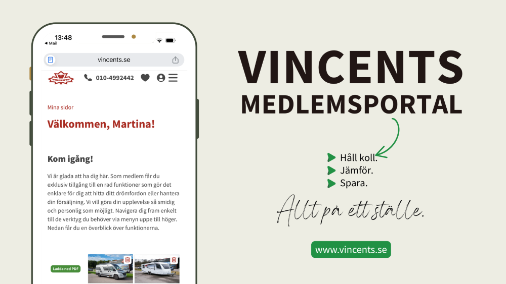 Vincents Medlemsportal