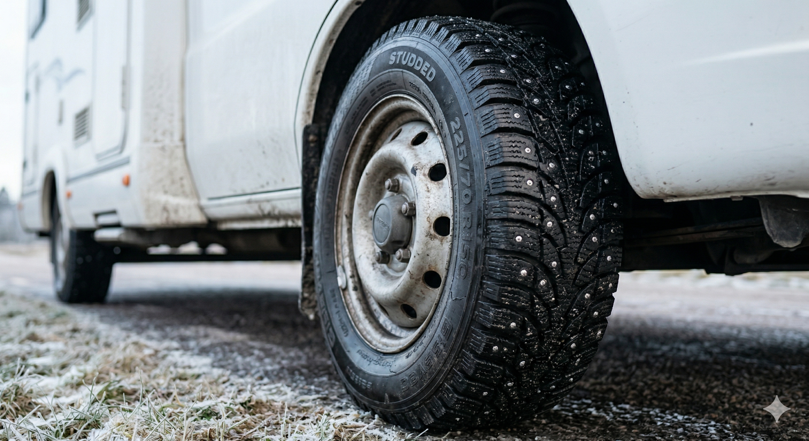 När ska man byta till vinterdäck eller dubbdäck på husbil eller husvagn?