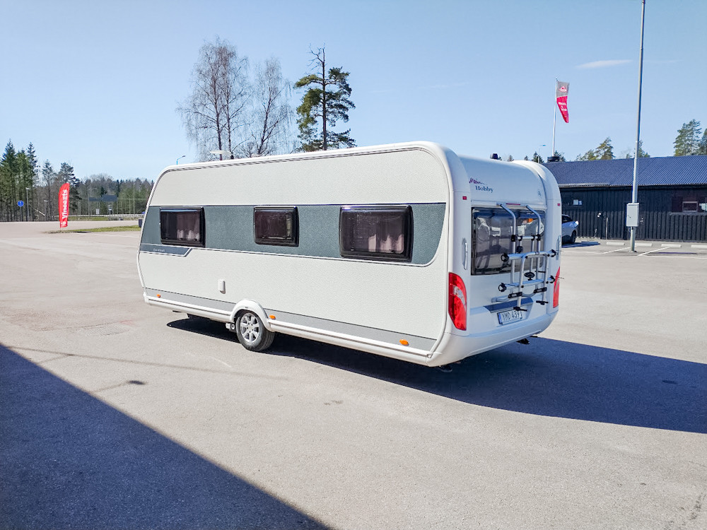 Hobby-HOBBY 560 UL EXCELLENT *Långbäddar *Mover *Cykelställ-(2015)-3136999