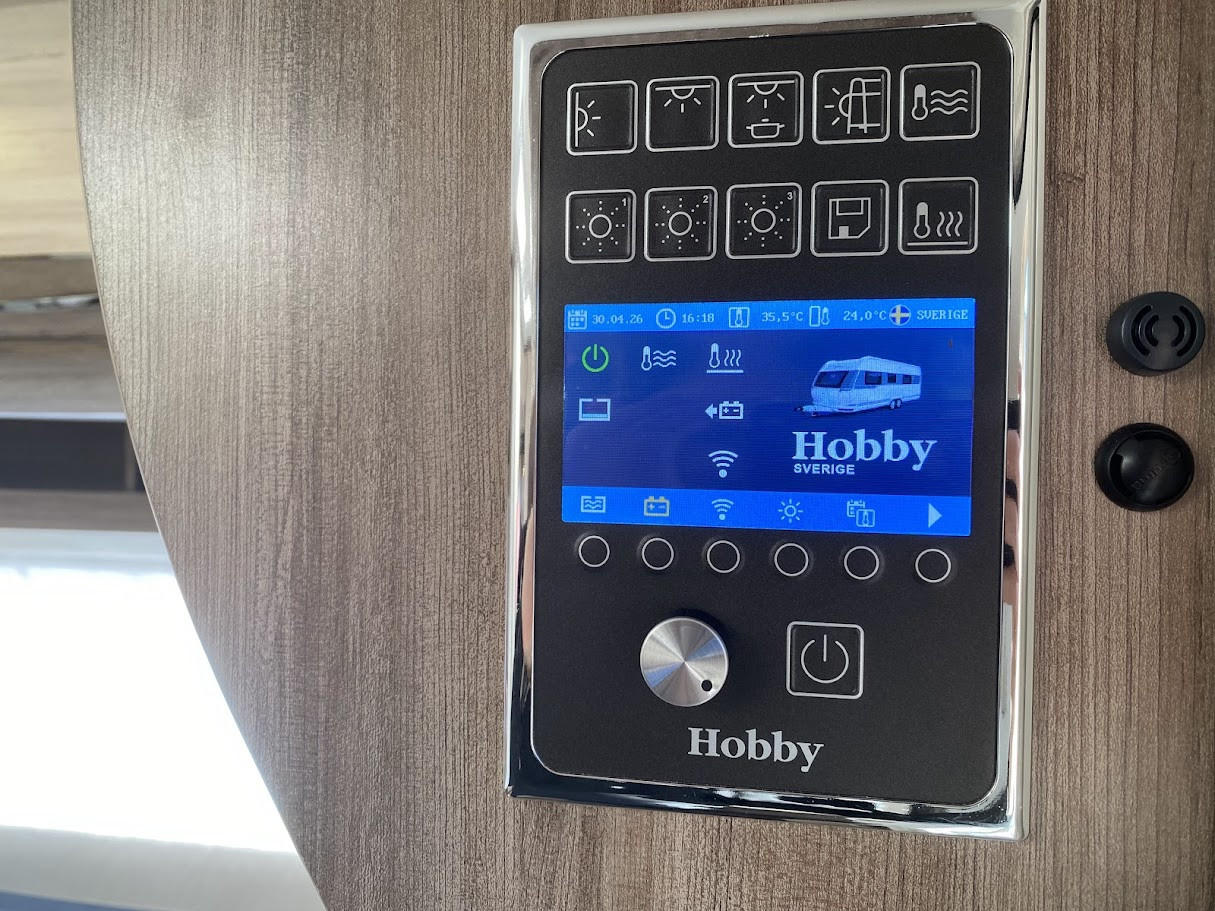 Hobby-460 LU DE LUXE *Långbäddar *Golvvärme *Förtält-(2016)-3157037