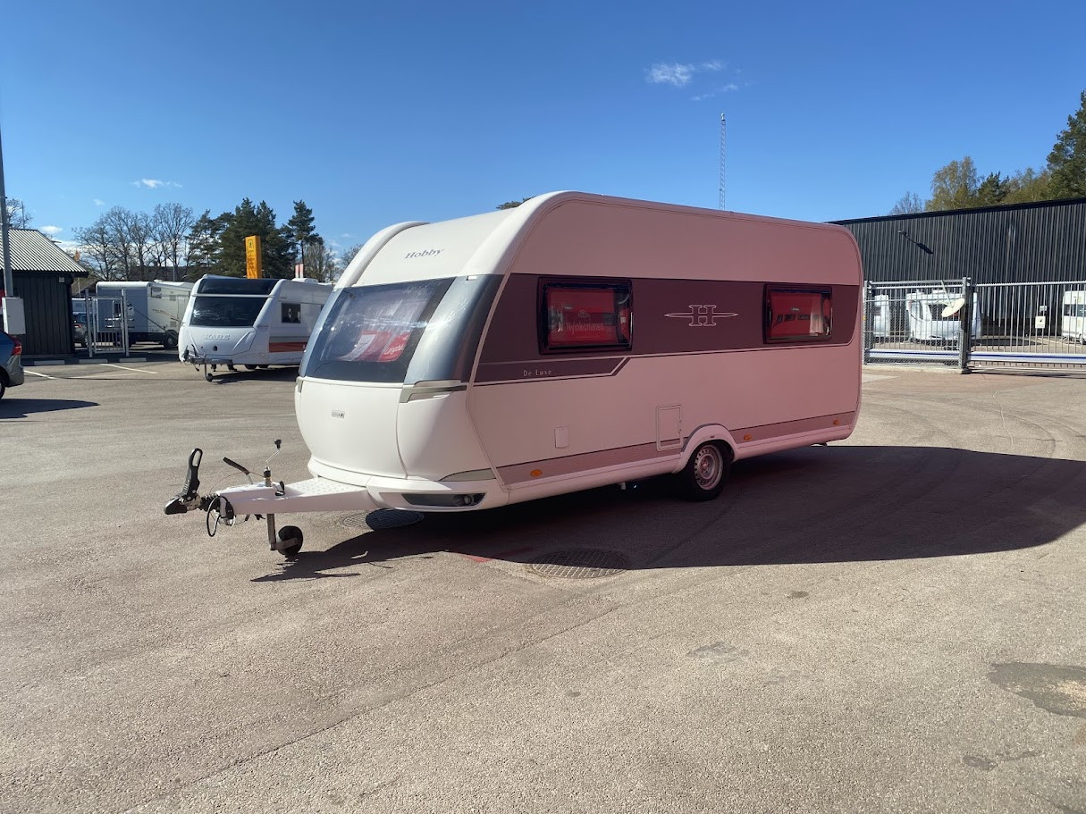 Hobby-460 LU DE LUXE *Långbäddar *Golvvärme *Förtält-(2016)-3157040