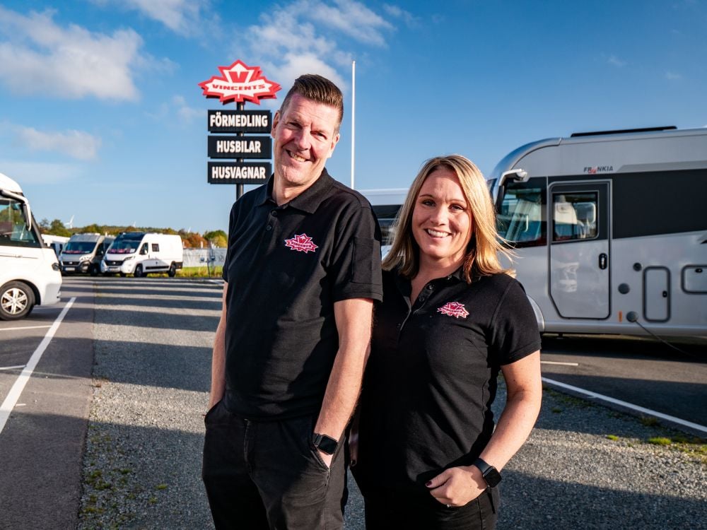 Magnus Kroon och Emma Dahlin