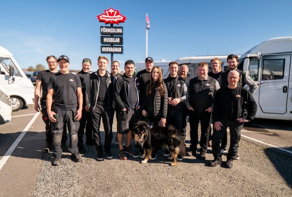 Vincents Husbil & Husvagn – en av Sveriges bästa arbetsplatser 2026