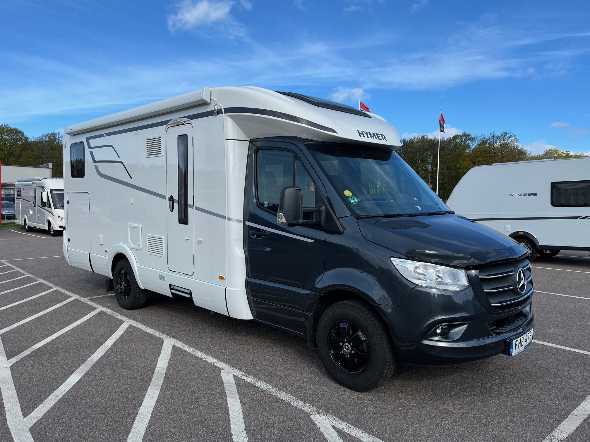 Hymer-T680S *Truma *Automat *Solcell *Långbäddar-(2020)-3177863