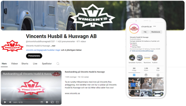 Vincents Sociala Medier