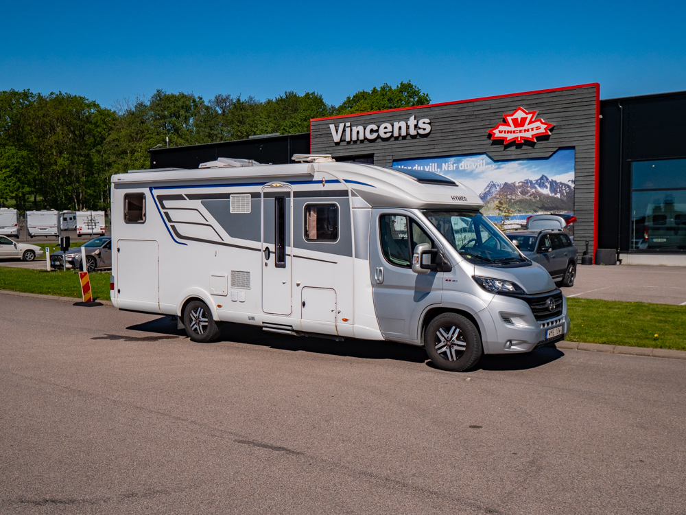 Hymer-T 704 SL *ALDE *Hydrauliska stödben *Solcell-(2019)