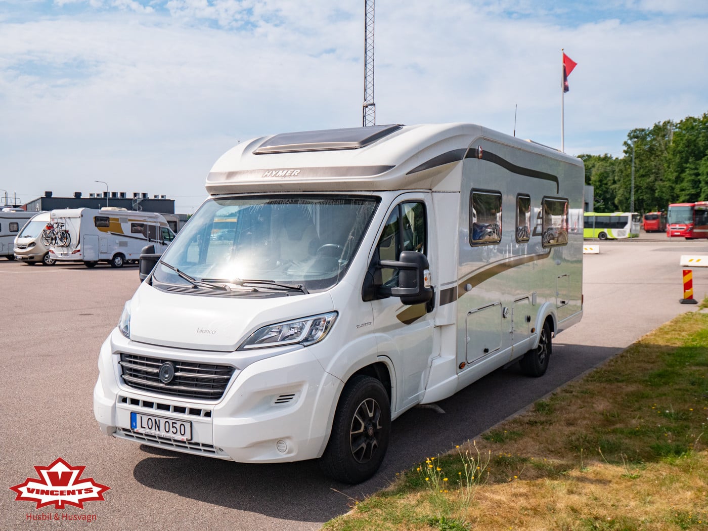 Hymer-T 668 CL BIANCOLINE *Långbädd *Alde *Solcell-(2016)-3285398