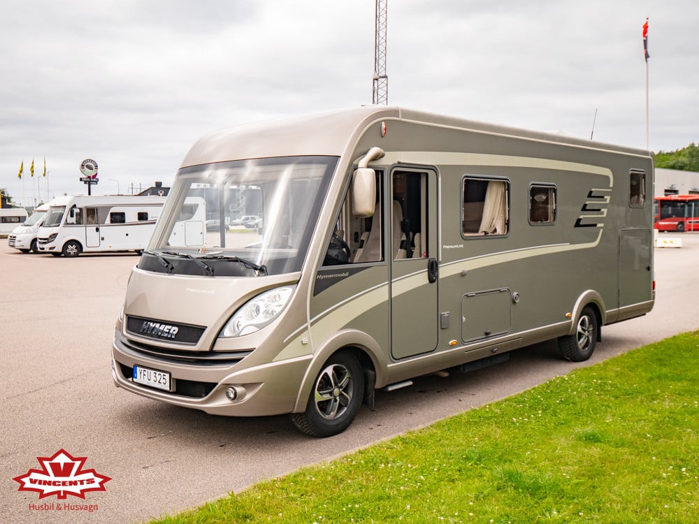 Hymer-B 704 Premium Line *Långbädd *AC-Bodel-(2017)