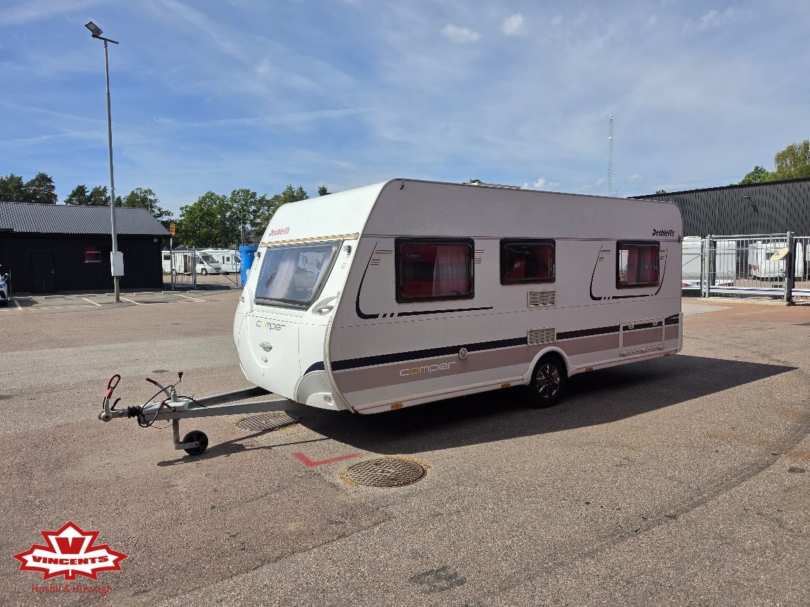 Dethleffs-Camper 510 *Dubbelbädd *Solcell *Förtält-(2011)-3326334