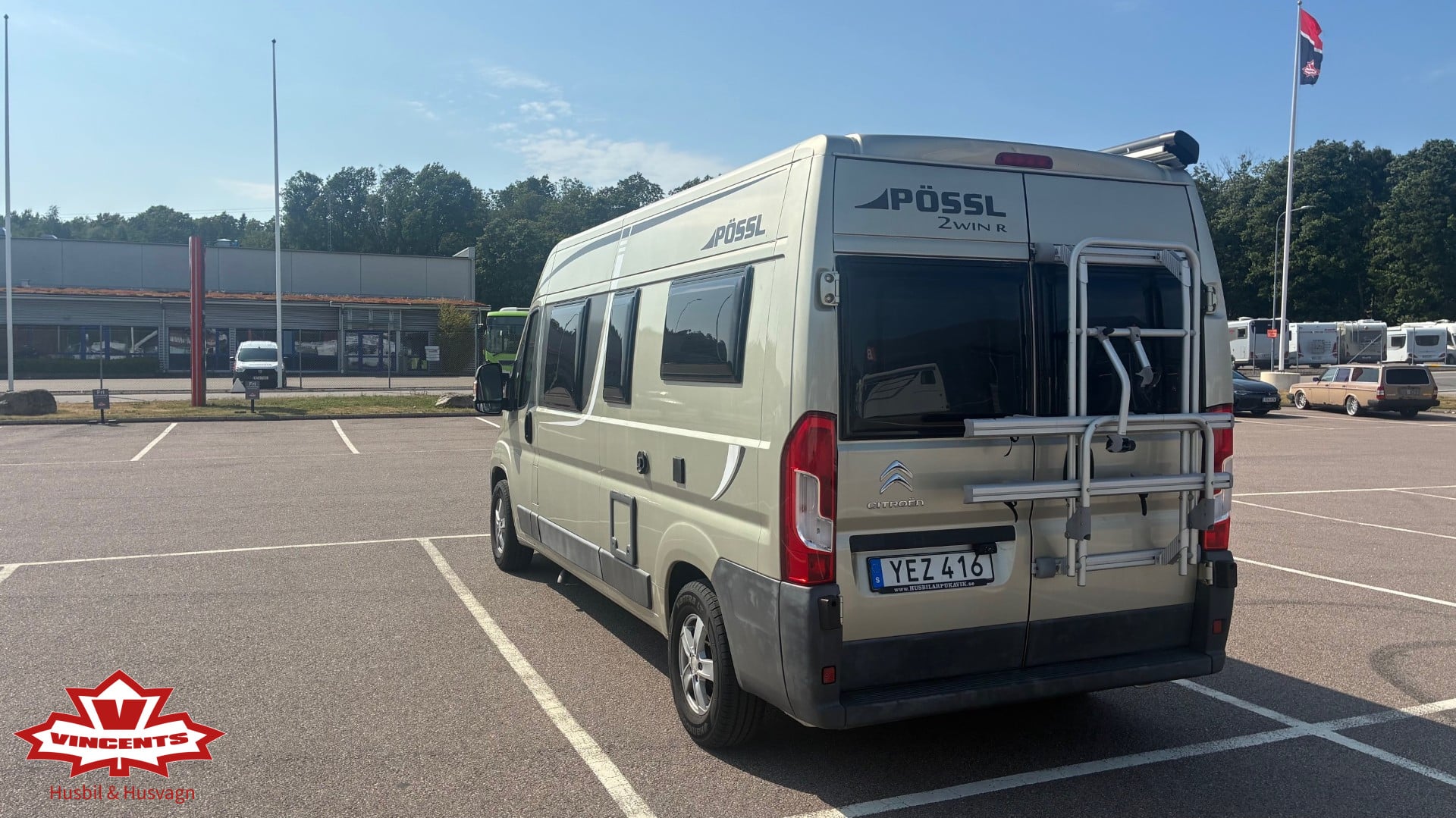 Pössl-KW 2WIN *Solcell *Får köras på B-kort *KOMMANDE-(2015)-3306888