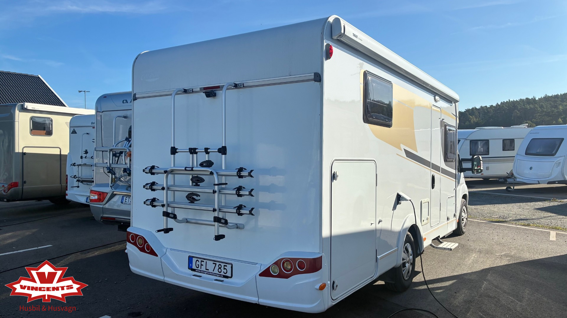 Carado-T 448 *Solcell *Långbädd *KOMMANDE-(2018)-3317245