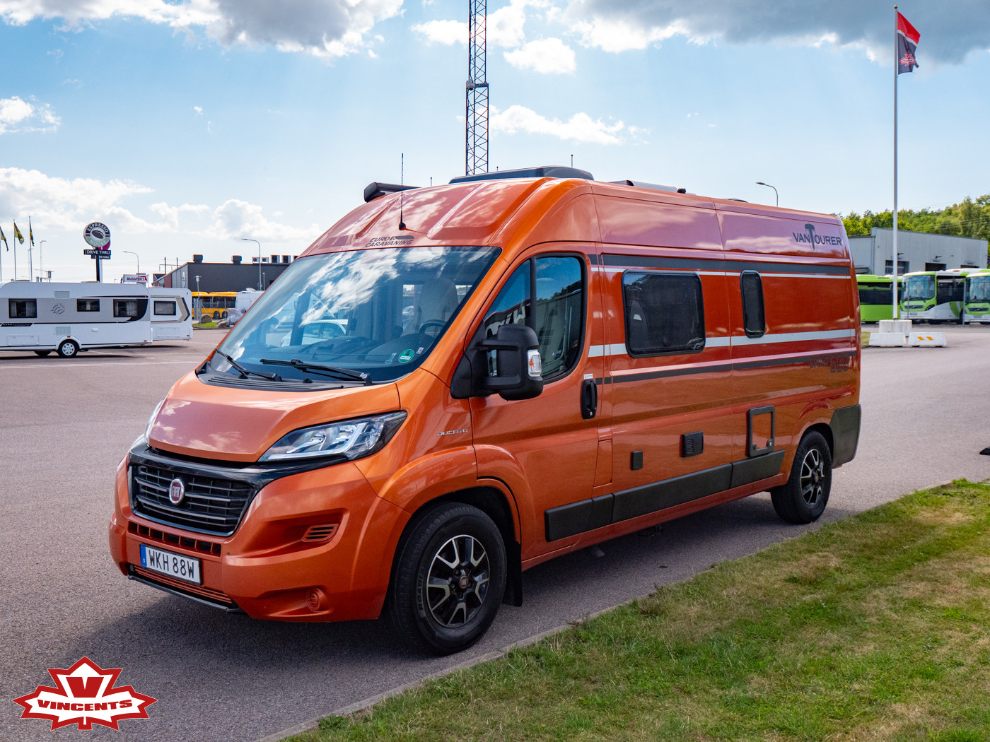 Knaus-Vantourer *KOMMANDE *Automat *Solcell *3500kg-(2019)
