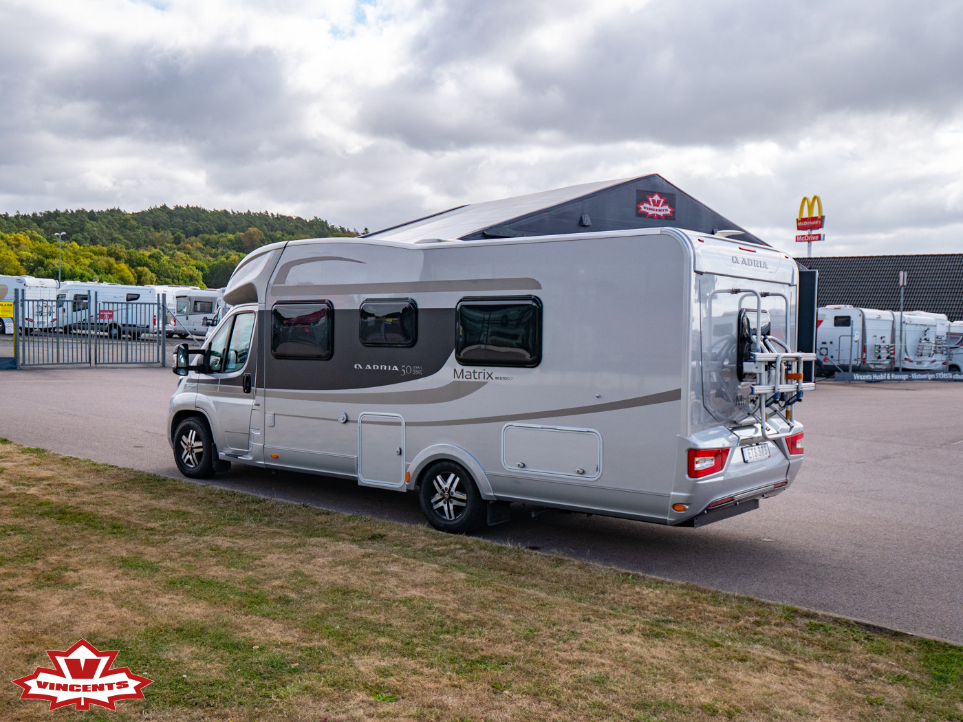 Adria-MATRIX M 670 SLT *Långbädd *Toa bak *Solcell-(2015)