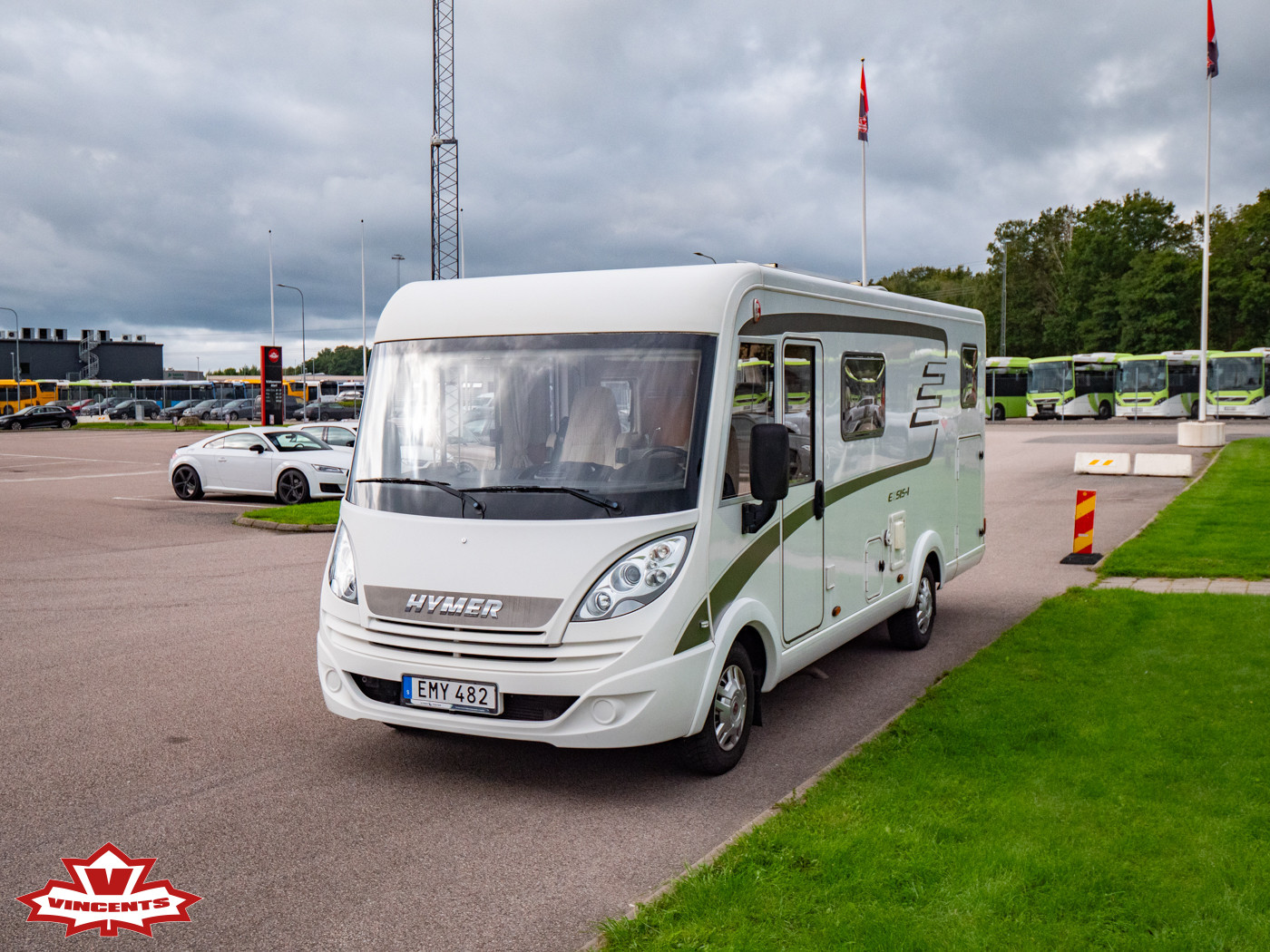 Hymer-EX 578 *Långbädd *Solcell-(2014)