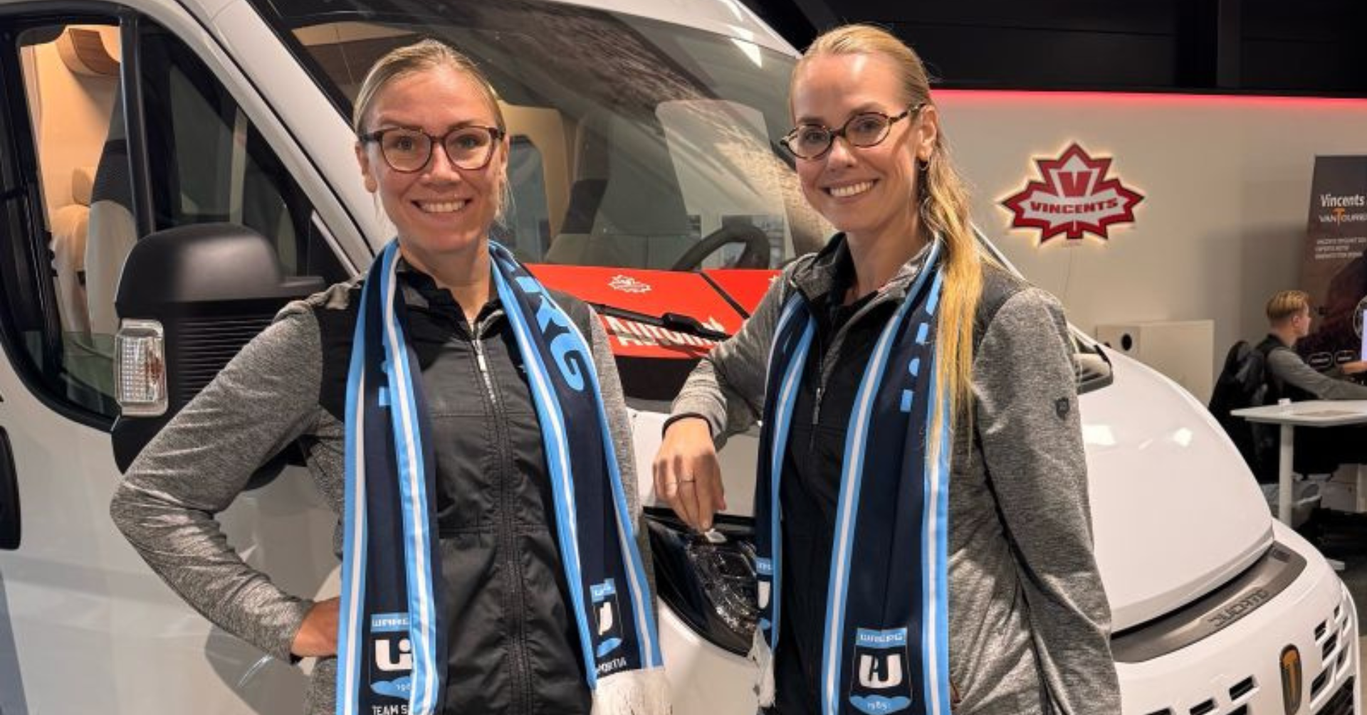 Martina och Julia, Vincents Husbil & Husvagn